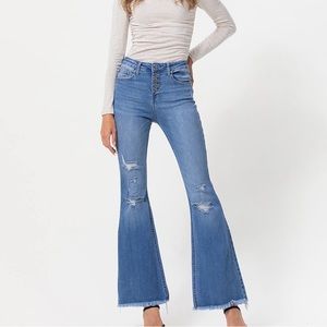 Super comfortable and stretchy flare jeans